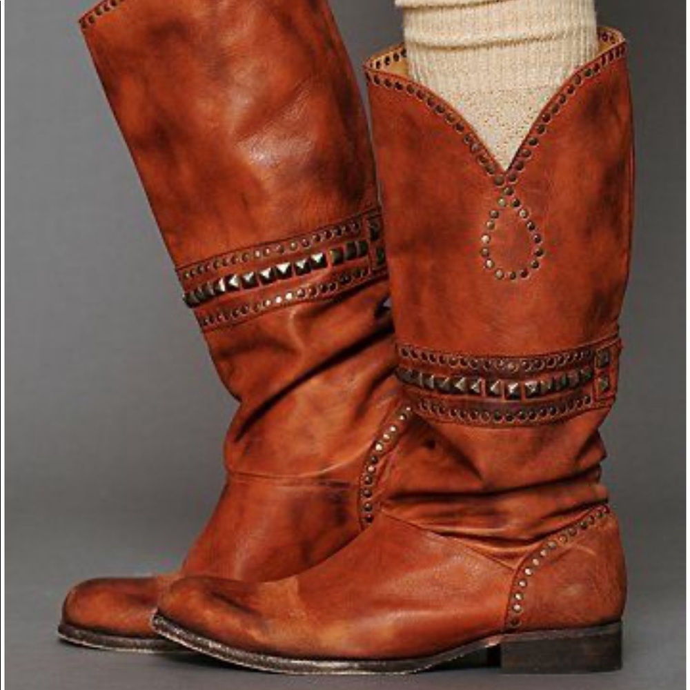 Free People Heartworn Studded Boots